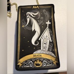 Rare Loungefly Nightmare Before Christmas Tarot Card Passport Purse